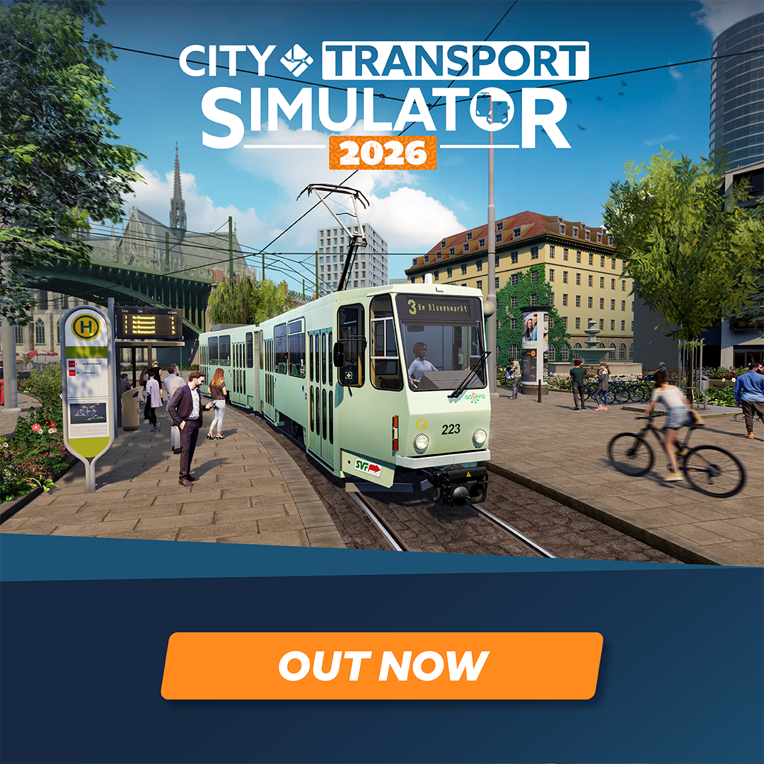 CTS 2026 Tram DLC: Tatra KT4D - OUT NOW